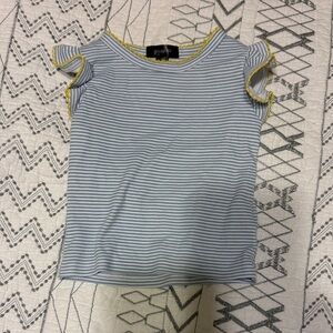 Piccolo Blue Striped Baby Top